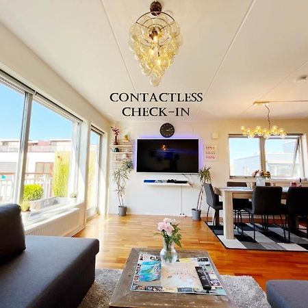 Top Floor City Center Flat With Free Parking Oslo Exterior photo
