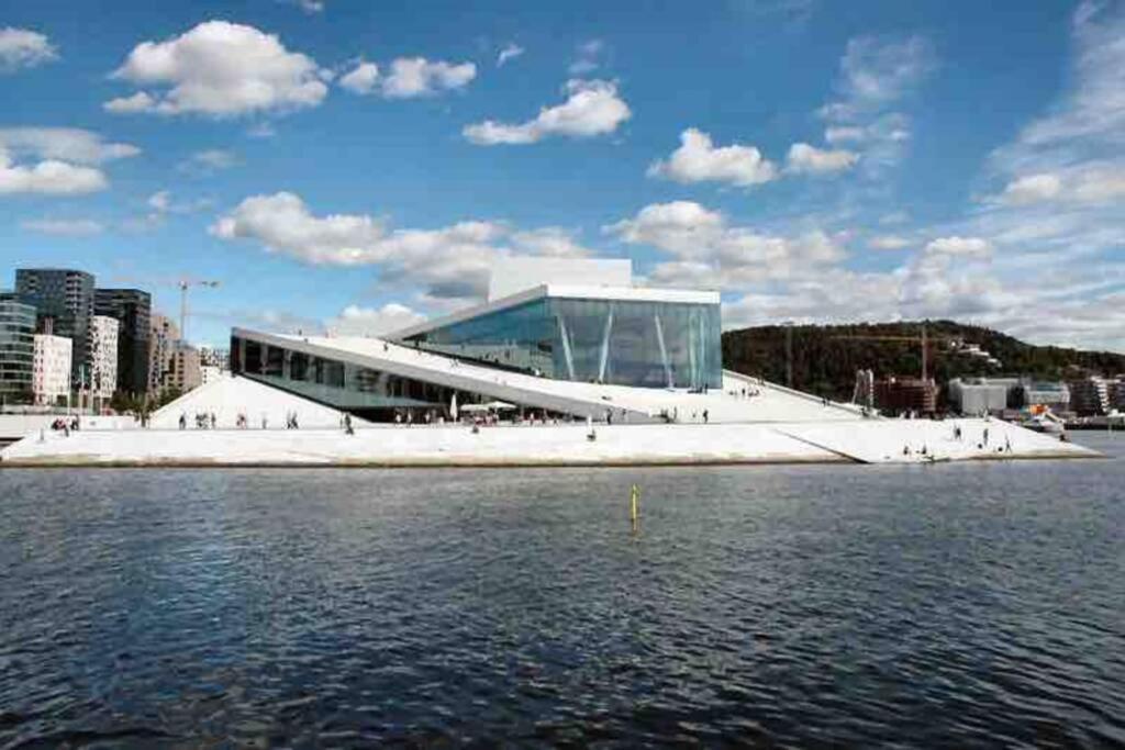 Top Floor City Center Flat With Free Parking Oslo Exterior photo