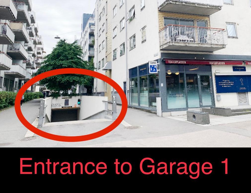 Top Floor City Center Flat With Free Parking Oslo Exterior photo